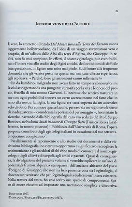 Dal Monte Rosa alla terra dei faraoni. Giuseppe Botti, una vita per i papiri dell'antico Egitto.
