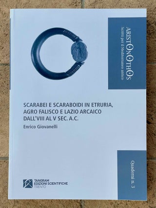 Item #M11075a Scarabei e scaraboidi in Etruria, Agro Falisco e Lazio arcaico dall'VIII al V...[newline]M11075a-00.jpeg
