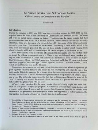 Das Fayy&ucirc;m in Hellenismus und Kaiserzeit. Fallstudien zu multikulturellem Leben in der Antike.