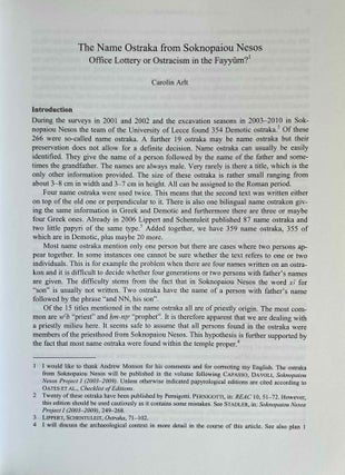 Das Fayyûm in Hellenismus und Kaiserzeit. Fallstudien zu multikulturellem Leben in der Antike.