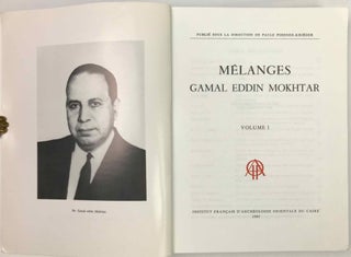 Mélanges Gamal ed-Din Mokhtar. Volumes I & II (complete set)