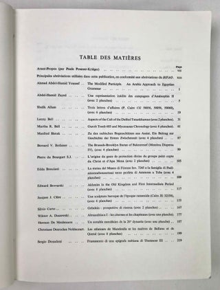 Mélanges Gamal ed-Din Mokhtar. Volumes I & II (complete set)