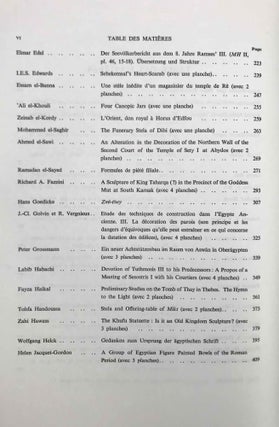 Mélanges Gamal ed-Din Mokhtar. Volumes I & II (complete set)