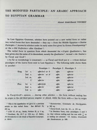 M&eacute;langes Gamal ed-Din Mokhtar. Volumes I & II (complete set)[newline]M1110c-06.jpeg