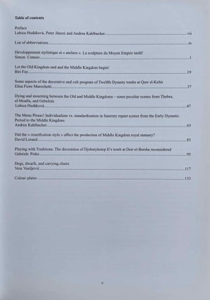 Change and innovation in Middle Kingdom art. Proceedings of the MeKeTRE Study Day held at the Kunsthistorisches Museum, Vienna (3rd May 2013).