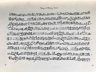 Hieratische Lesestücke. Hefte I, II & III (complete set)