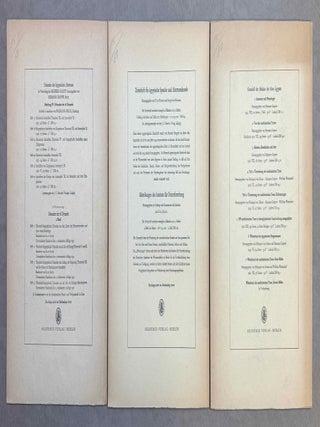 Hieratische Lesest&uuml;cke. Hefte I, II & III (complete set)[newline]M1114m-11.jpeg