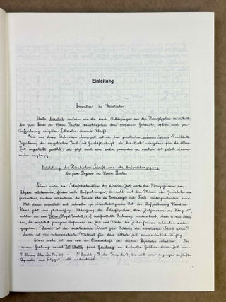 Hieratische Pal&auml;ographie. Die altaegyptische Buchschrift in ihrer Entwicklung von der f&uuml;nften Dynastie bis zur r&ouml;mischen Zeit. Band I, II & III (complete set) + Erg&auml;nzungsheft zu Band I und Band II.[newline]M1120o-04.jpeg