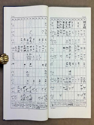 Hieratische Pal&auml;ographie. Die altaegyptische Buchschrift in ihrer Entwicklung von der f&uuml;nften Dynastie bis zur r&ouml;mischen Zeit. Band I, II & III (complete set) + Erg&auml;nzungsheft zu Band I und Band II.[newline]M1120o-07.jpeg