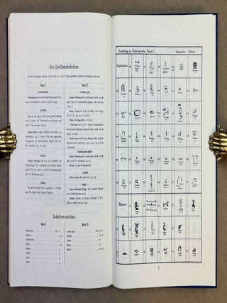 Hieratische Pal&auml;ographie. Die altaegyptische Buchschrift in ihrer Entwicklung von der f&uuml;nften Dynastie bis zur r&ouml;mischen Zeit. Band I, II & III (complete set) + Erg&auml;nzungsheft zu Band I und Band II.[newline]M1120o-22.jpeg