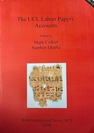 Item #M11210 The UCL Lahun Papyri. (part 3:) Accounts. COLLIER Mark - QUIRKE Stephen