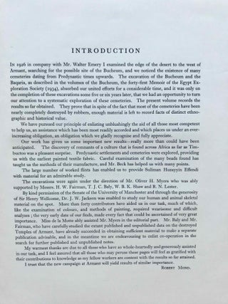 The cemeteries of Armant. Vol. I: Text. Vol. II: Plates (complete set)