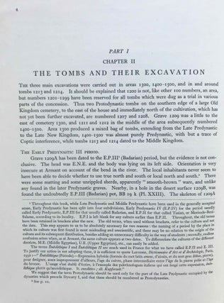 The cemeteries of Armant. Vol. I: Text. Vol. II: Plates (complete set)