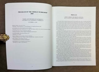 Perspectives on Ptolemaic Thebes. Papers from the Theban Workshop 2006.