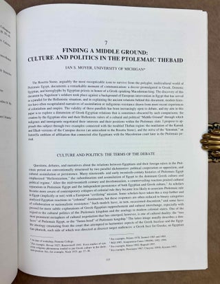 Perspectives on Ptolemaic Thebes. Papers from the Theban Workshop 2006.