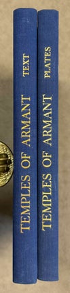 Item #M1132b The temples of Armant. Vol. I: Text. Vol. II: Plates (complete set). MOND Robert -...
