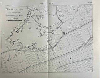 The temples of Armant. Vol. I: Text. Vol. II: Plates (complete set)