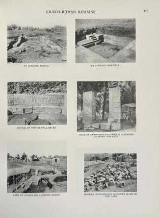 The temples of Armant. Vol. I: Text. Vol. II: Plates (complete set)