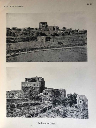 Byblos et l'Egypte. 4 campagnes de fouilles à Gebeil 1921-1922-1923-1924. Tome I: Texte. Tome II: Atlas (complete set)[newline]M1134b-16.jpg