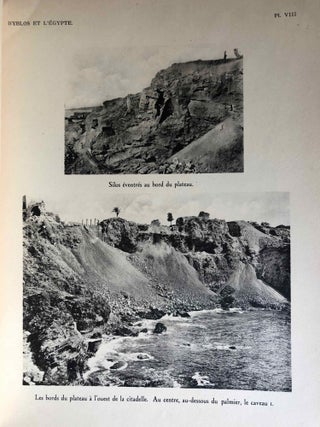 Byblos et l'Egypte. 4 campagnes de fouilles à Gebeil 1921-1922-1923-1924. Tome I: Texte. Tome II: Atlas (complete set)[newline]M1134b-19.jpg