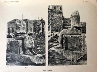 Byblos et l'Egypte. 4 campagnes de fouilles à Gebeil 1921-1922-1923-1924. Tome I: Texte. Tome II: Atlas (complete set)[newline]M1134b-25.jpg