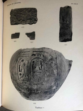 Byblos et l'Egypte. 4 campagnes de fouilles à Gebeil 1921-1922-1923-1924. Tome I: Texte. Tome II: Atlas (complete set)[newline]M1134b-34.jpg