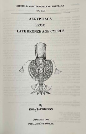 Aegyptiaca from Late Bronze Age Cyprus