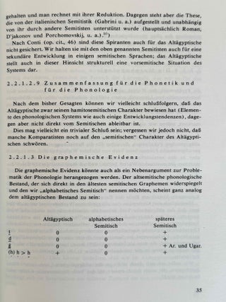 Alt&auml;gyptisch, Hamitosemitisch und ihre Beziehungen zu einigen Sprachfamilien in Afrika und Asien. Vergleichende Studien.[newline]M11429a-07.jpeg