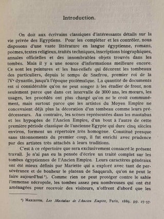 Les scènes de la vie privée à l'ancien empire