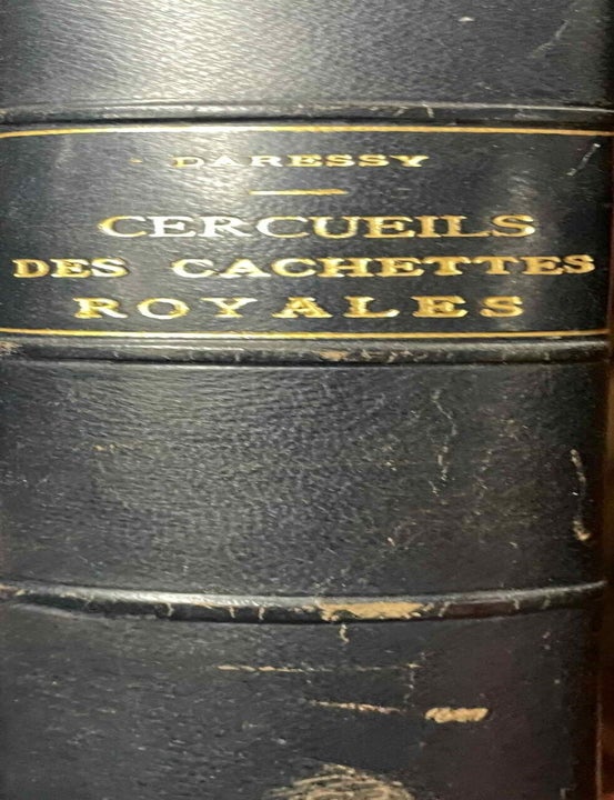 Item #M11494 Cercueils des cachettes royales (Catalogue G&eacute;n&eacute;ral du Mus&eacute;e du Caire, Nos 61001-61044). DARESSY Georges.[newline]M11494-00.jpeg