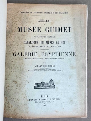 Catalogue du musée Guimet. stèles, bas-reliefs, monuments divers. Tome I:Texte. Tome II: Planches (complete set)[newline]M1149b-09.jpeg