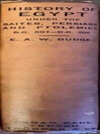 Item #M11521 A history of Egypt from the end of the Neolithic period to the death of Cleopatra...[newline]M11521-00.jpeg