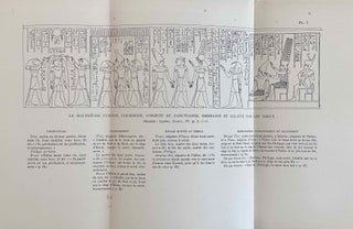 Le rituel du culte divin journalier en Egypte. D'après les papyrus de Berlin et les textes du temple de Séti Ier à Abydos.