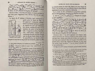 Le rituel du culte divin journalier en Egypte. D'après les papyrus de Berlin et les textes du temple de Séti Ier à Abydos.