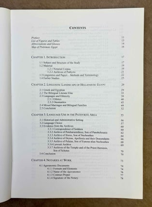 Bilingual notaries in Hellenistic Egypt. A study of Greek as a second language.