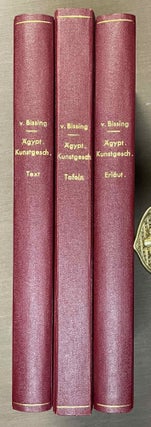 Item #M11562 Ägyptische Kunstgeschichte von den ältesten Zeiten bis auf die Eroberung durch die...