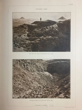 Fouilles à Dahchour (mars-juin 1894) + Fouilles à Dahchour (1894-1895) (complete set)
