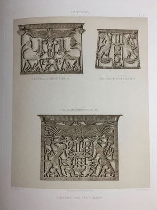 Fouilles à Dahchour (mars-juin 1894) + Fouilles à Dahchour (1894-1895) (complete set)