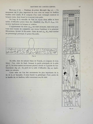 Fouilles &agrave; Dahchour (mars-juin 1894), with: Fouilles &agrave; Dahchour (1894-1895) (complete set)[newline]M1160b-23.jpeg