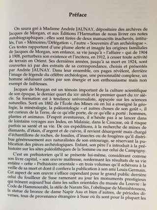 Mémoires de Jacques de Morgan (1857-1924). Souvenirs d'un archéologue.[newline]M1161-02.jpg
