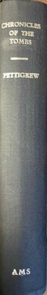 Item #M11623 Chronicles of the tombs. A select collection of epitaphs, preceded by an essay on...
