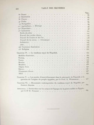 Recherches sur les origines de l'Egypte. Tome II: Ethnographie pr&eacute;historique et tombeau royal de Negadah[newline]M1163b-09.jpeg