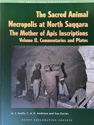 The sacred animal necropolis at North Saqqara. The mother of apis inscriptions. Vol. I: The catalogue. Vol. II: Commentaries and plates (complete set)[newline]M11640-01.jpeg
