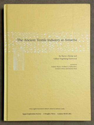 Item #M11643a The ancient textile industry at Amarna. KEMP Barry J. - VOGELSANG-EASTWOOD Gillian[newline]M11643a-00.jpeg