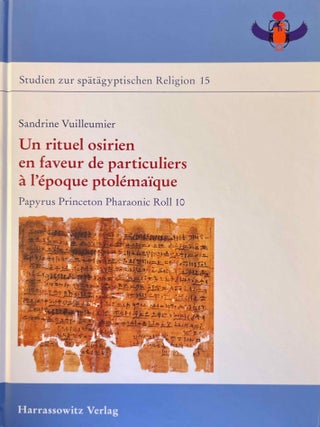 Item #M11686 Un rituel osirien en faveur de particuliers &agrave; l'&eacute;poque ptol&eacute;ma&iuml;que. Papyrus...[newline]M11686-00.jpeg