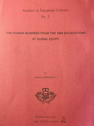 Item #M11687 The human mummies from the 1983 excavations at Qurna, Egypt. MORIMOTO Iwataro[newline]M11687-00.jpeg