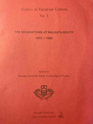 Item #M11688 The Excavations at Malkata-South, 1972-1980. - WASEDA UNIVERSITY[newline]M11688-00.jpeg