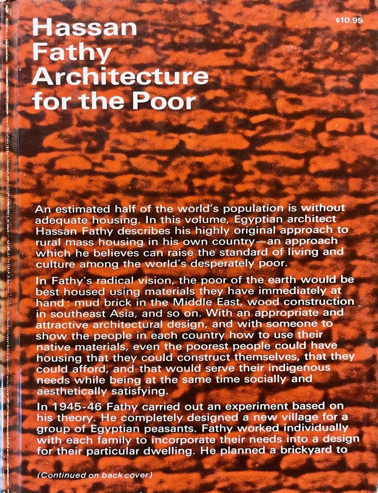 Item #M11732 Architecture for the poor. An experiment in rural Egypt. FATHY Hassan.[newline]M11732-00.jpeg