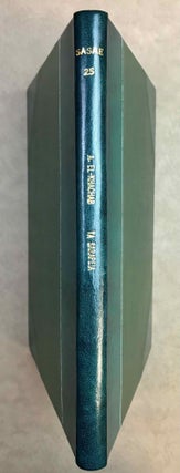 Item #M11740 Ta Sarapeia à Sakha et au Fayum ou les bains thérapeutiques. EL-KHACHAB Abdel-Mohsen