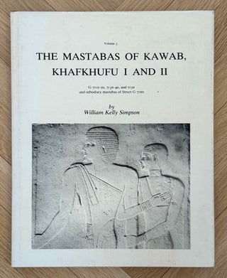 Item #M1174b The Mastabas of Kawab, Khafkhufu I and II. G 7110-20, 7130-40, and 7150 and...